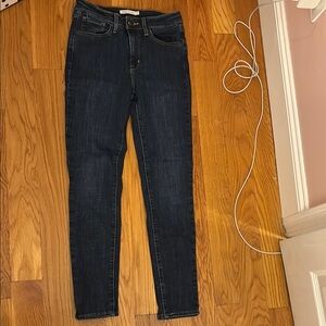 Levi's Blue Skinny Jeans Classic Fit. Never worn!